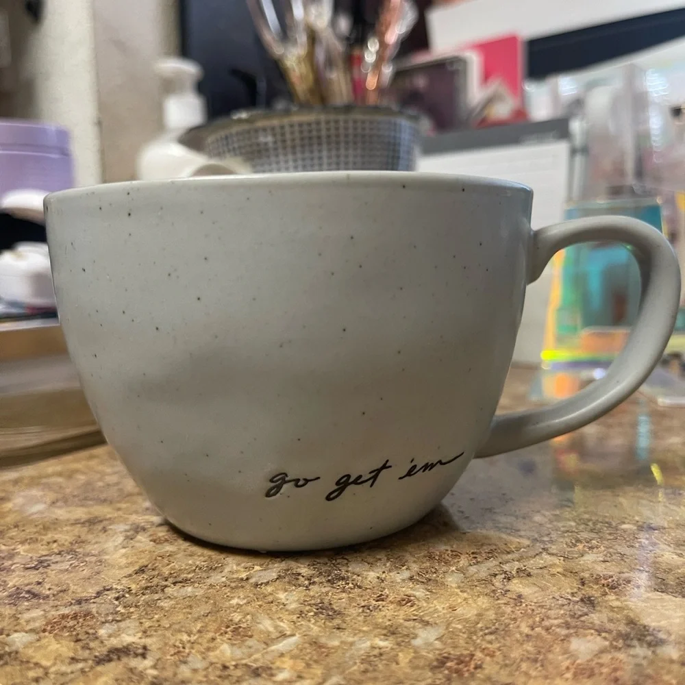 'Go Get Em' Speckled Stoneware Mug - Hearth & Hand with Magnolia
